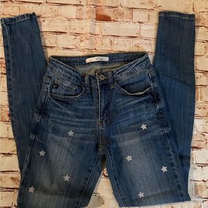 KanCan Blue Skinny Jeans Distressed Denim